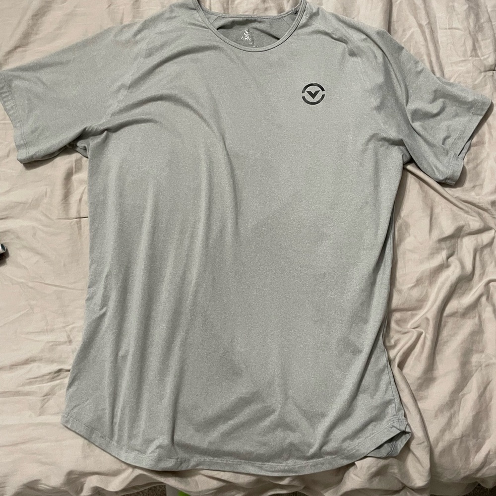 Virus Gray Short Sleeve Performance Tee
